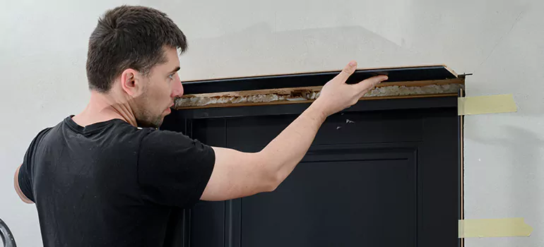Wood Door Hole Repair in Seminole, FL