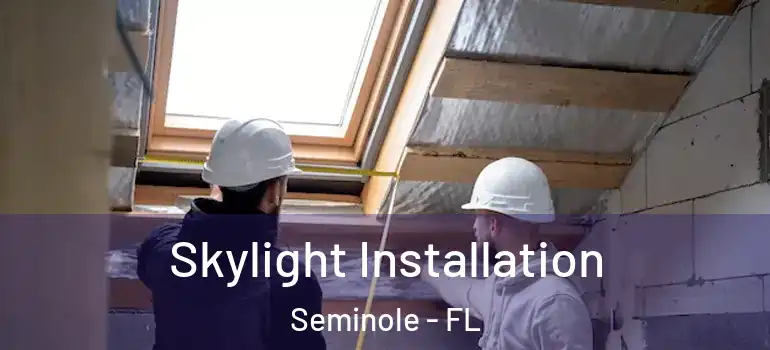  Skylight Installation Seminole - FL
